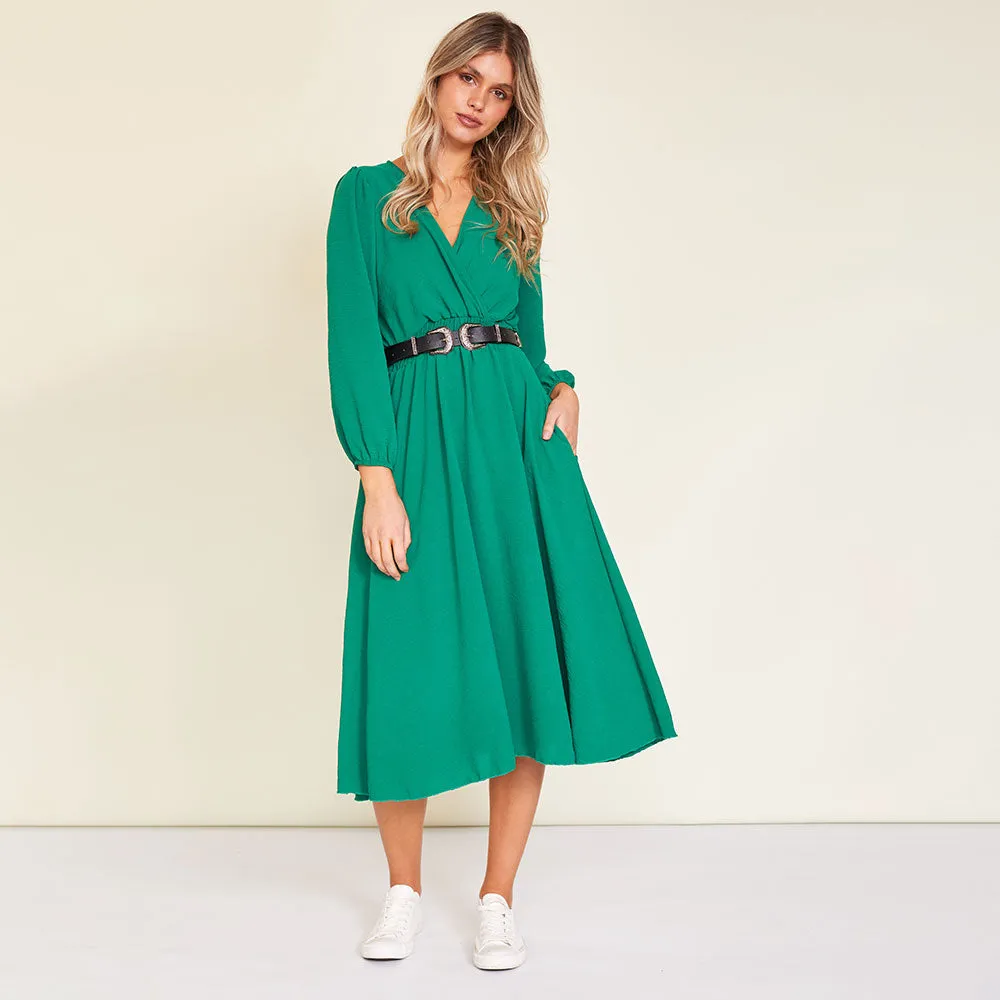 Carrie Dress (Forest Green)