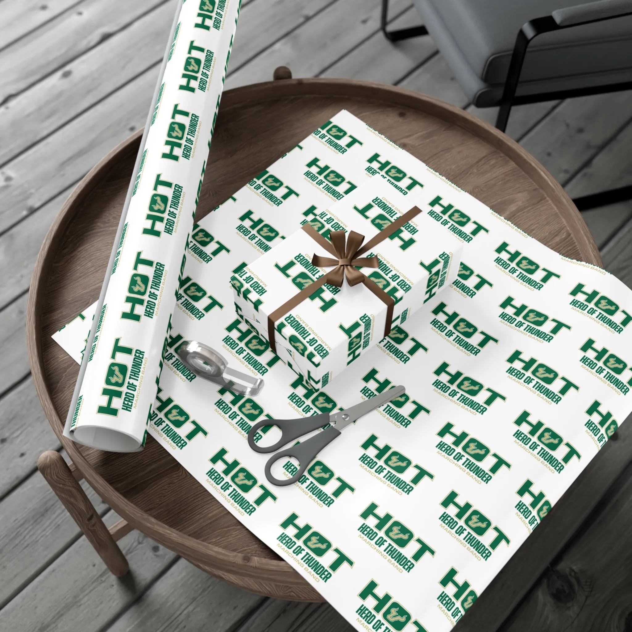 HOT Band | Gift Wrap White Papers