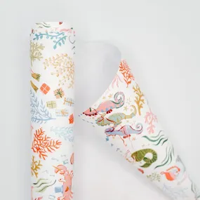 LMxSM Jingle Shells Holiday Gift Wrap