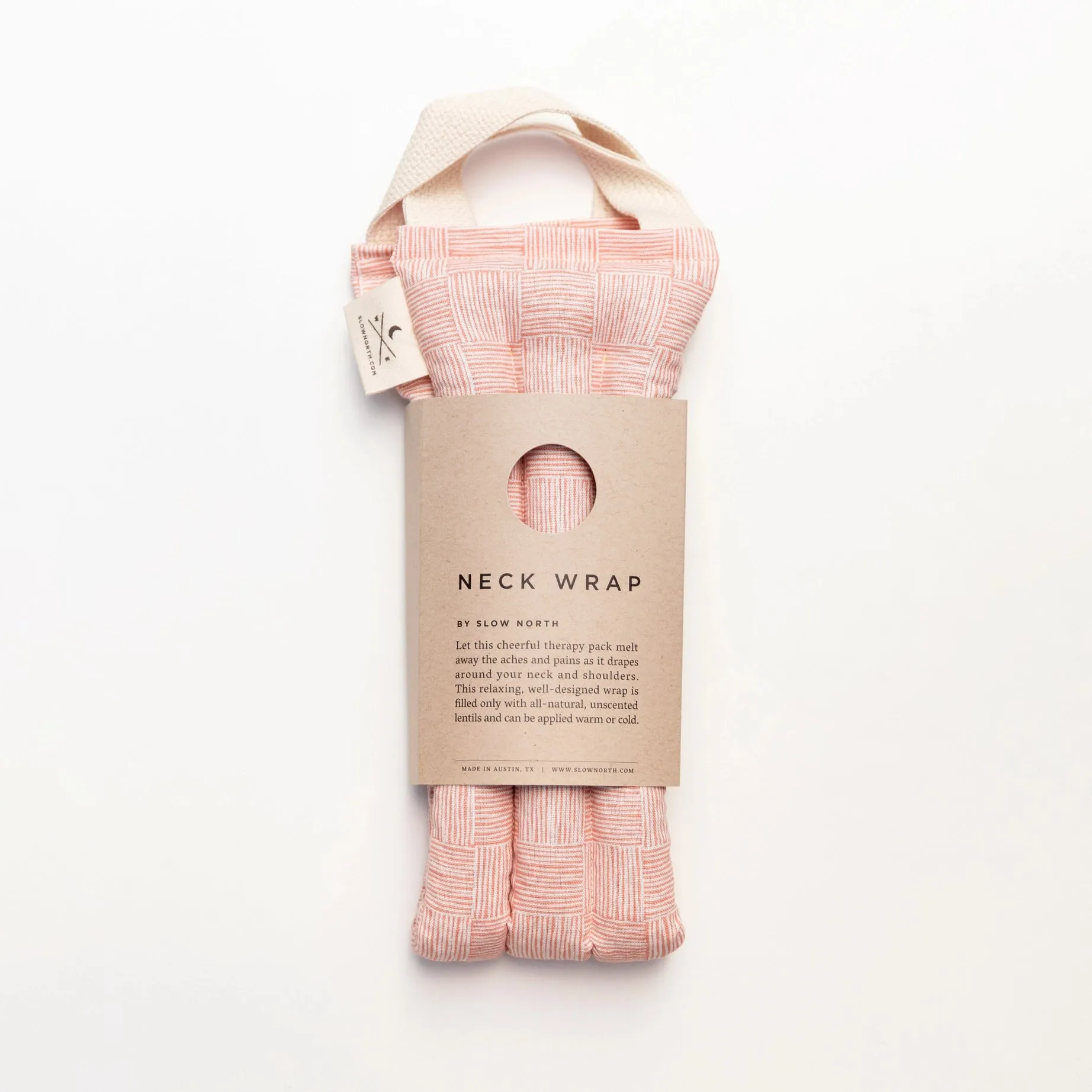 Pink Pampas Neck Wrap