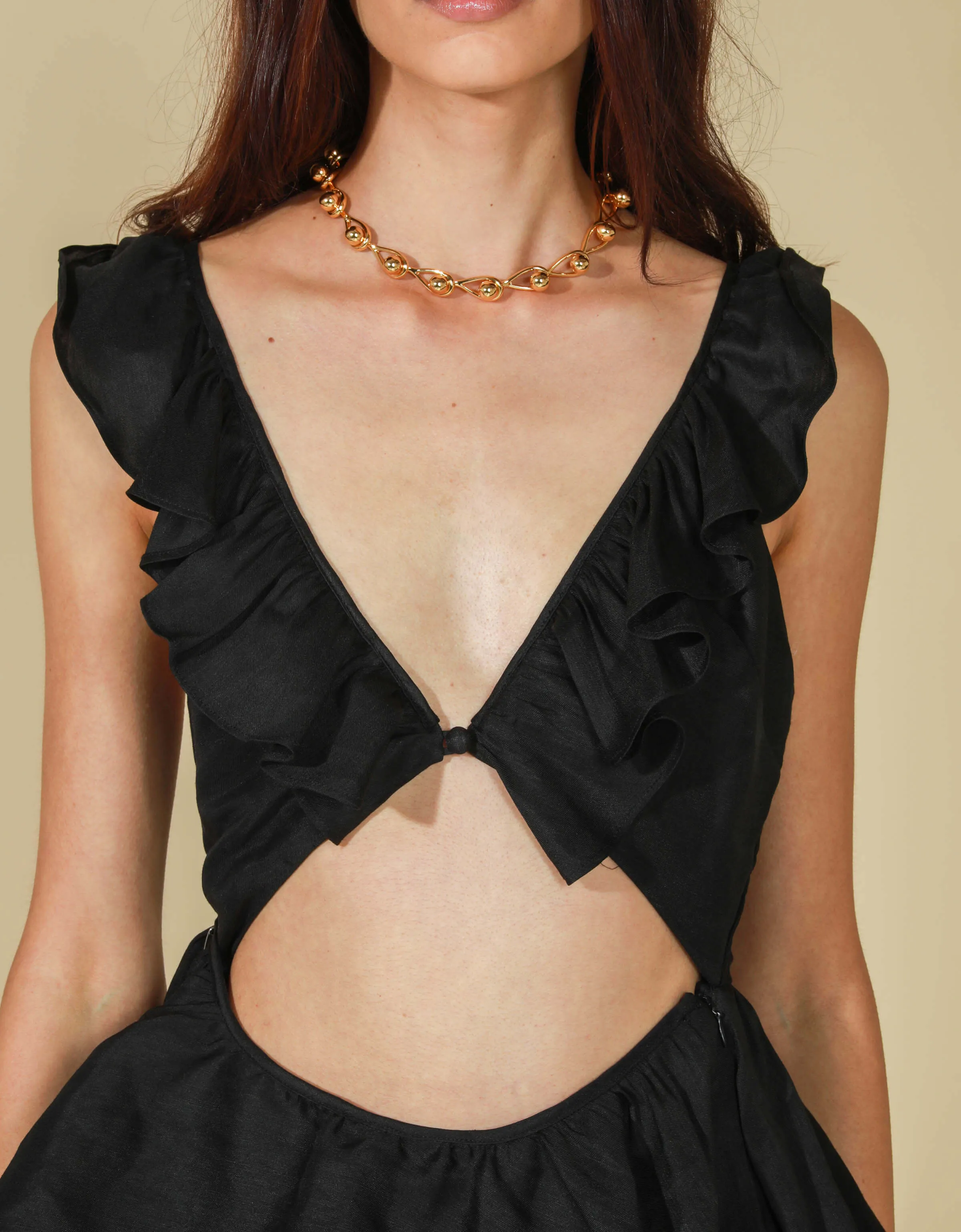 PINNACLE DRESS BLACK - FINAL SALE