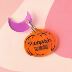 Pumpkin Personalized Pet Tag