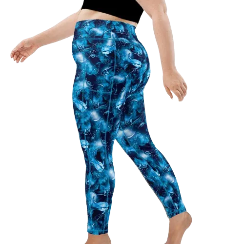 Spacefish Army Eco-Friendly Manta Mayhem Leggings