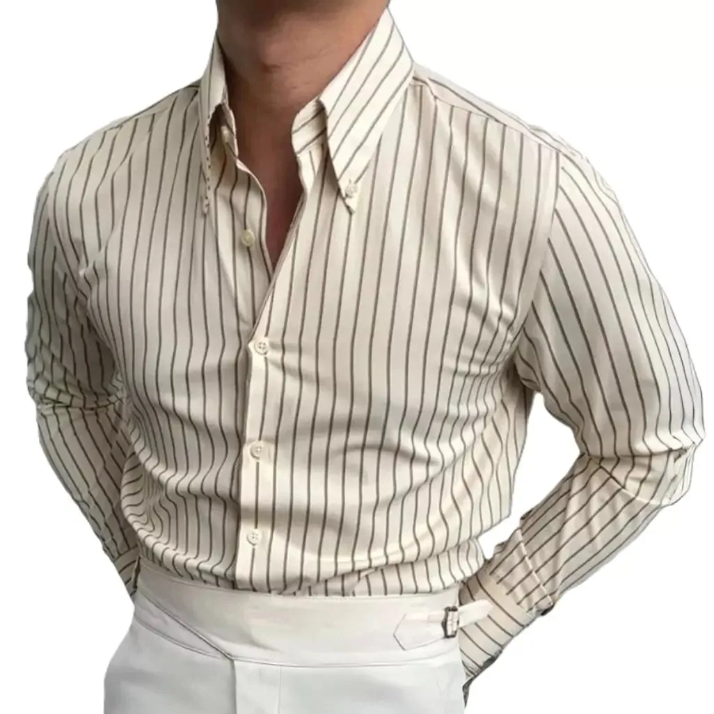 The Italy Regent Stripe Dress Shirt