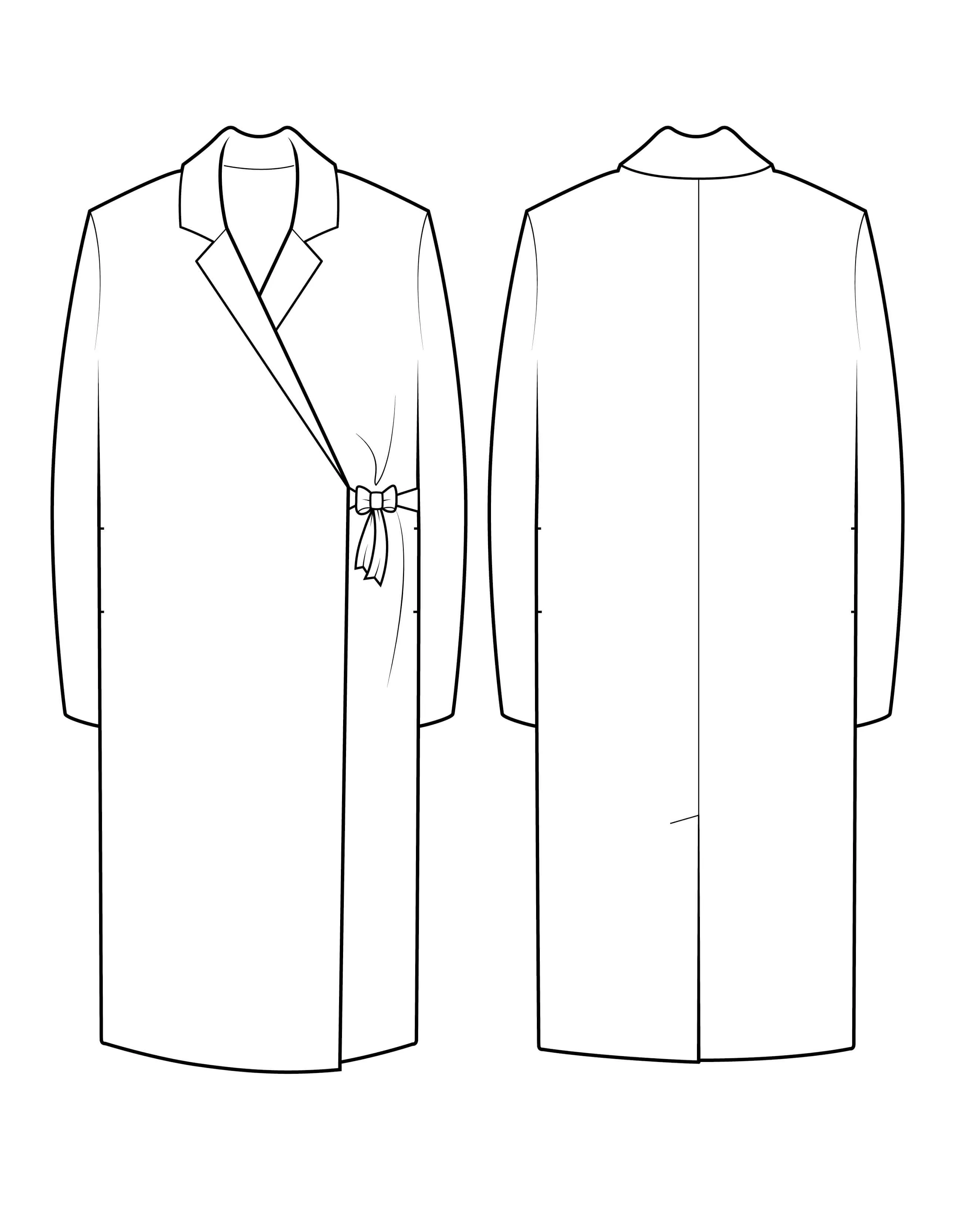 The Maker's Atelier 35, The Woven Wrap Dress PDF Pattern, with or without printing