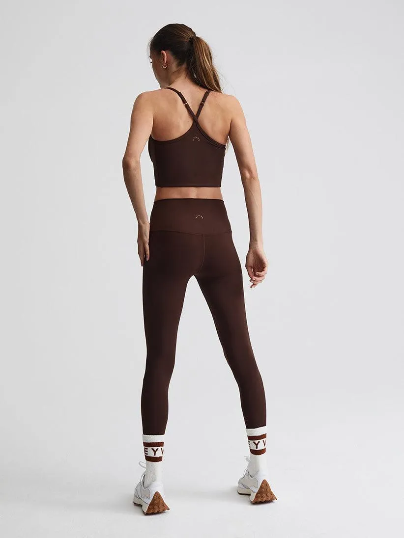 Varley Always High Legging 25 - Coffee Bean