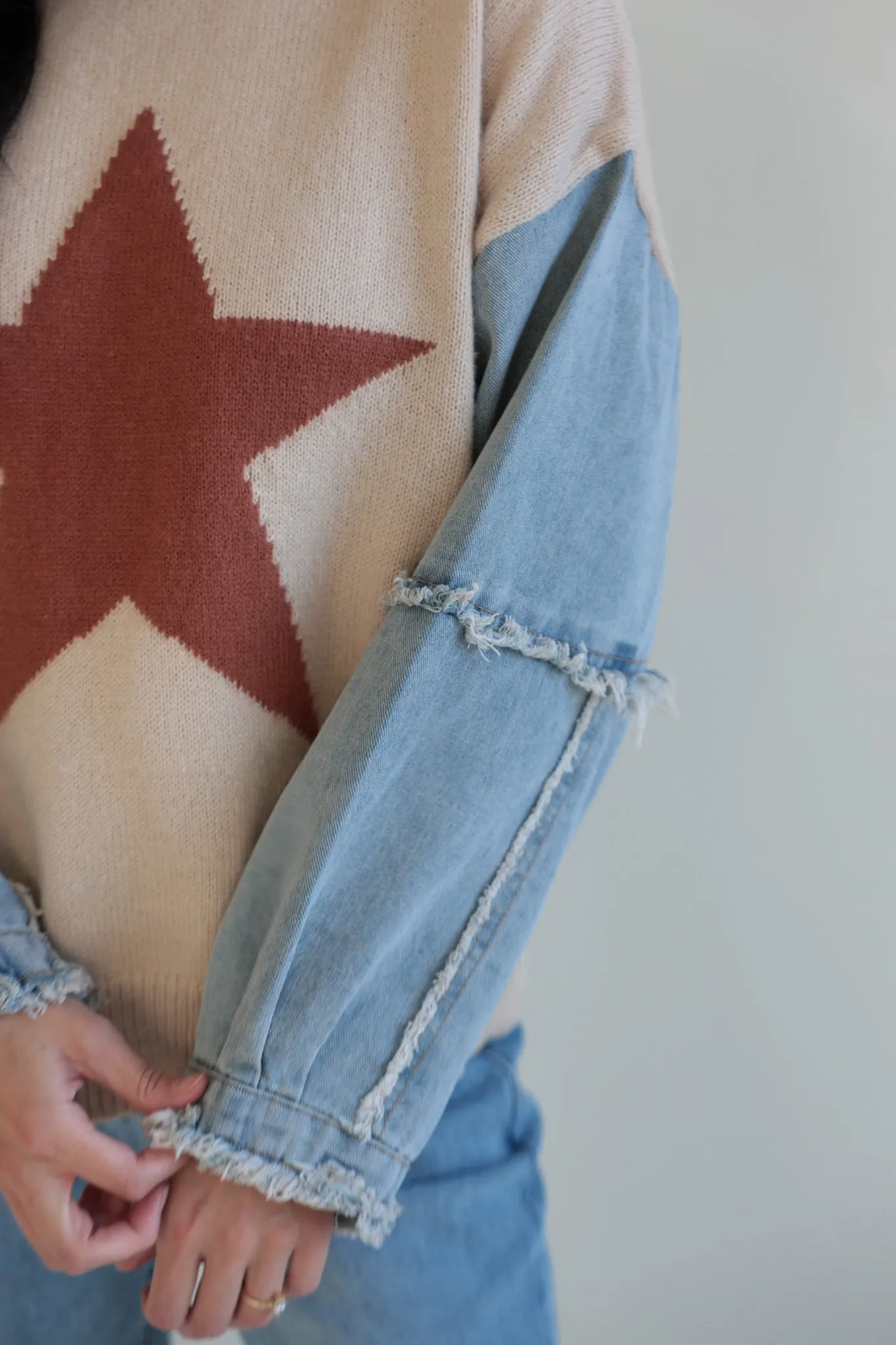 Western Star Knit Sweater